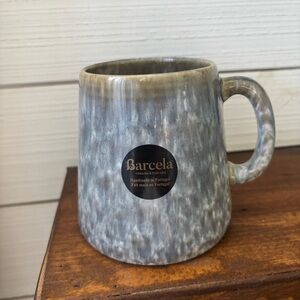 Barcela Portugal Handmade Ceramic Pottery Coffee Tea Mug NEW